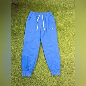 Figs High Waisted Zimora Jogger Scrub Pants Royal blue size small women’s